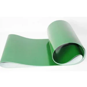 FAJA TRANSPORTADORA DE PVC COLOR VERDE